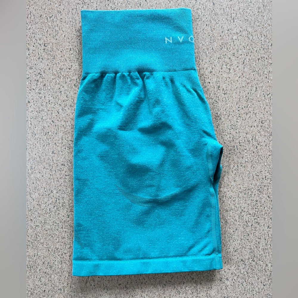 NVGTN Contour Shorts - Turquoise